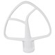 image 7 of SPARES2GO Flat Edge Beater 5K5THCB K45B Type for KitchenAid 4.3 4.7 4.8 L Tilt Head Stand Mixer K45 K45SS KSM75 KSM90 KSM95