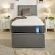image 7 of Linear Cool Touch Hybrid Mattress - 20cm Deep, Soft Firmness | Grey | Double