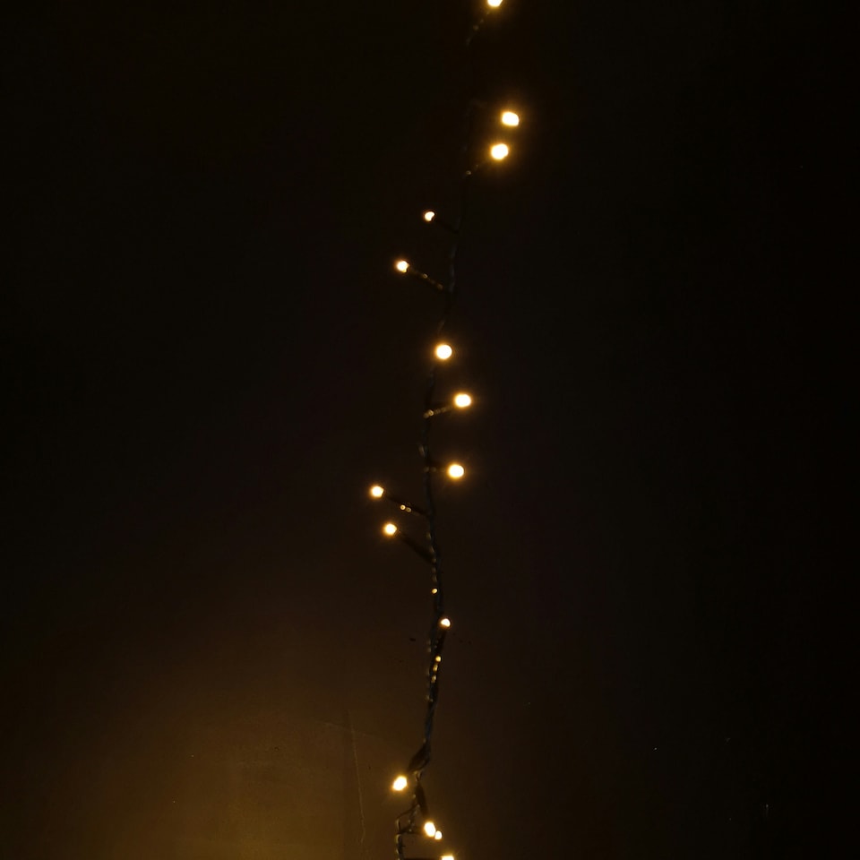 image 1 of 750 LED 18.7m Indoor Outdoor Christmas Multi Function Mains Operated String Lights with Timer in Vintage Gold