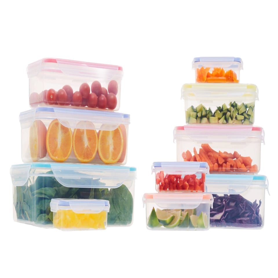 image 1 of Herrela 4pc Food Containers with Airtight Lids