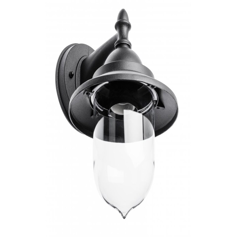 image 1 of CGC RYDER Matt Black Fisherman Lantern Wall Light Black