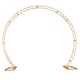 image 1 of Dual Circle Arch Stand Party Background Decoration, Garden Arbors - 260x220cm