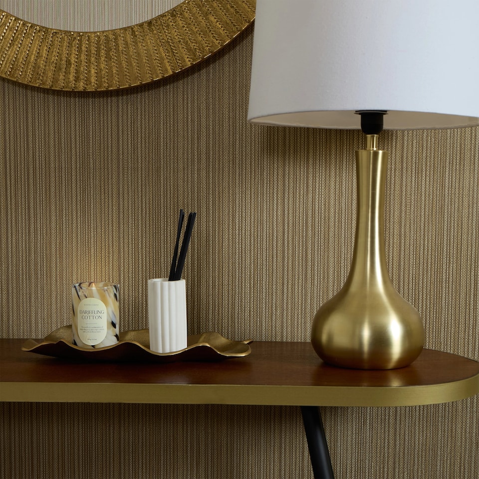 image 1 of Pazin Wallpaper in Brown | Brown | Brown | 53cm x 10m