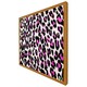 image 5 of Pink fluffy leopard (Picture Frame) White | S