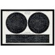 image 1 of Black Wooden Framed Guillemin AmÃ©dÃ©e Constellations Maxi Poster