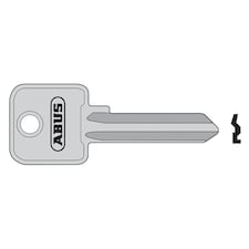 Abus Mechanical 90rk/50 Key Blank (6 Pin) - Multi Colour - One Size
