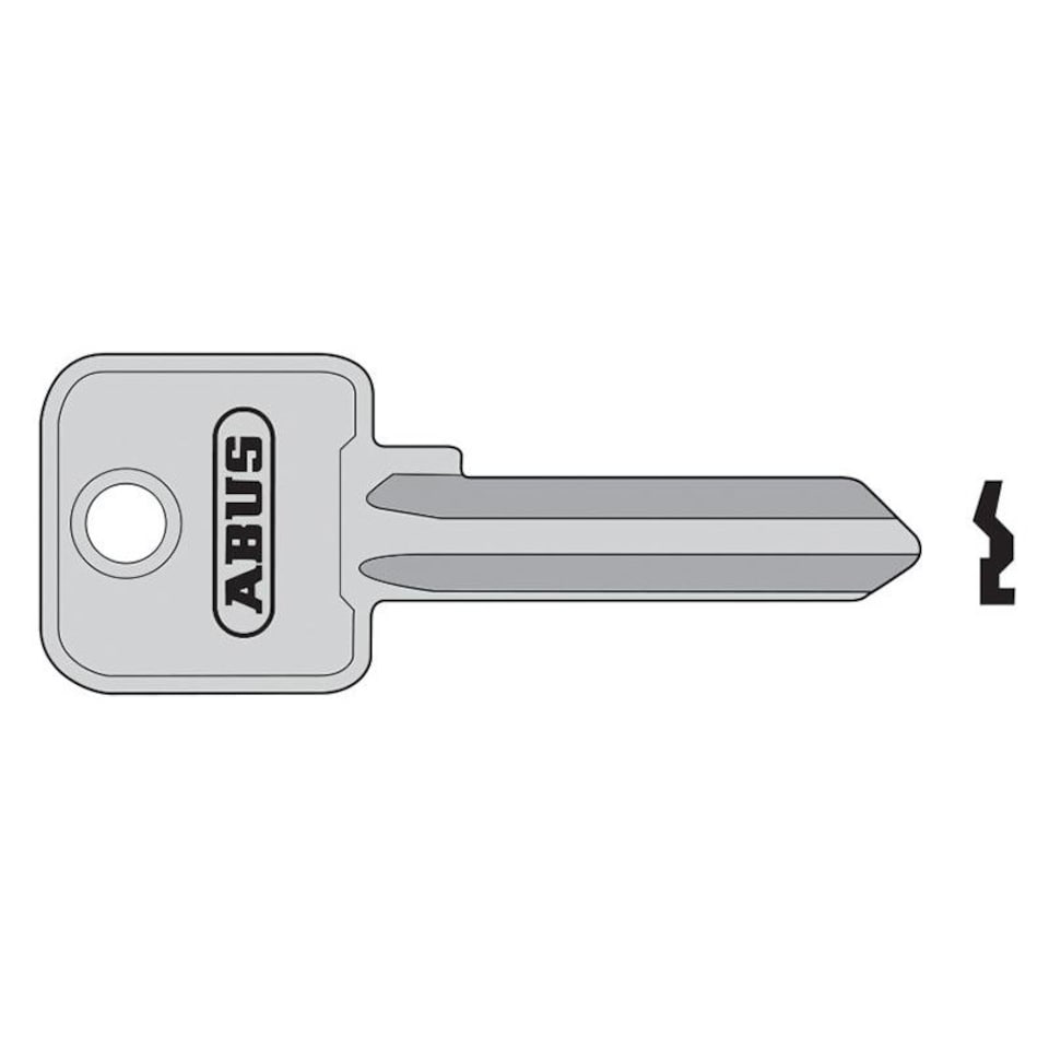 Abus Mechanical 90rk/50 Key Blank (6 Pin) - Multi Colour - One Size