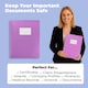 image 6 of ARPAN A4 Display Book Folder for School, Filing, Storage, Interviews, CVS & Presentations, Flexible Cover, A4 Display Folder with 62 Pockets 124 Sides