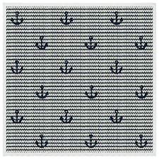 Anchors on rope pattern (Picutre Frame) White | XL