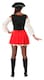 image 2 of Fancy Dress Adult Red Pirate - L