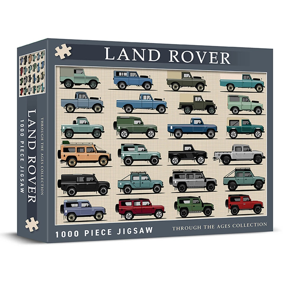 image 1 of Coach House Partners Land Rover 1000 Piece Jigsaw