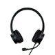 image 2 of USB-C Office Headset with USB A to C Adapter Grey