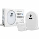 image 1 of Aquarius WiFi Wireless Smart Camera Doorbell Home Security Video Intercom White