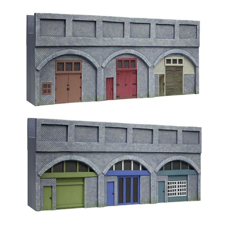 image 1 of Hornby Skaledale Three Arch Viaduct w/Lockups (Pre-Built)