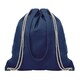 image 1 of MidOcean Moira Canvas Drawstring Bag - Blue - One Size Blue