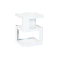Side table Home ESPRIT White 40 x 40 x 54 cm N/A