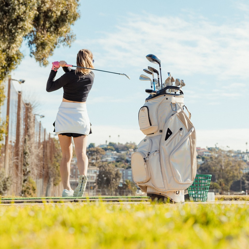 image 1 of Big Rig Golf Bag - Toasted Almond