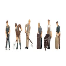 Bachmann Arable Farmers 1940/50s (6) Figure Set