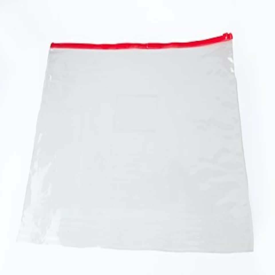 image 1 of Pack of 12 A3 Red Zip Zippy Bags