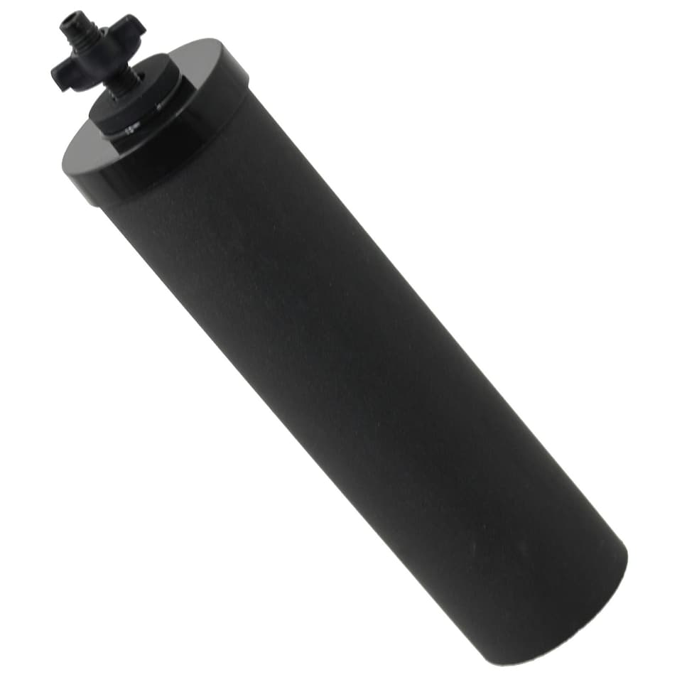 image 1 of SPARES2GO Water Filter Elements compatible with Berkey Purification System (2 x Cartridge Filters)