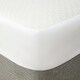 image 3 of OHS Cooling Mattress Protector Soft Breathable Fitted Bed Sheet Topper Pad | White | Single