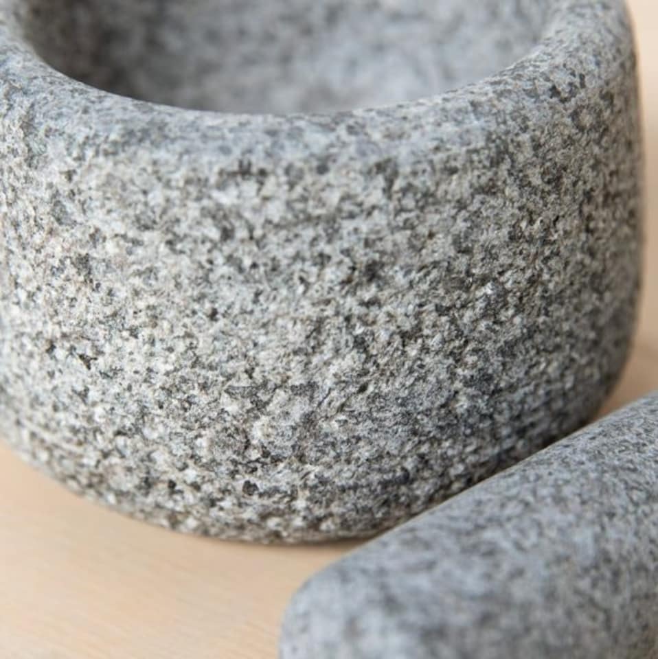 image 1 of Pestle and Mortar: 13cm Pestle and Mortar, Granite