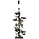 image 6 of PawHut Kitten Tower Adjustable 240-260cm, Scratch Posts, Houses, White