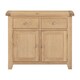 image 2 of Windsor 2 Door 2 Drawer Sideboard - L40 x W97 x H81.5 cm - Natural Oak