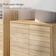 image 6 of VonHaus Chester Under Sink Bathroom Cabinet in Oak Effect