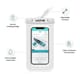 image 2 of Wave Waterproof Phone Cover, White