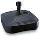image 1 of Square Umbrella Rattan Parasol Base | Black | 1