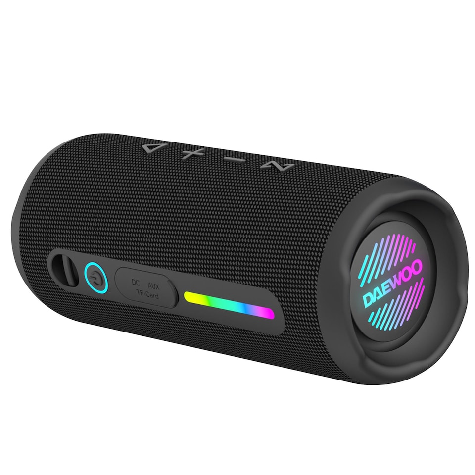 image 1 of Daewoo Boom Beat Splash 30W IPX7 Wireless Bluetooth Speaker Black