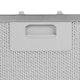 image 4 of SPARES2GO Metal Mesh Filter for Whirlpool AKR 606 650 693 769 770 772 773 Cooker Hood Extractor Vent Fan (458 x 177mm)