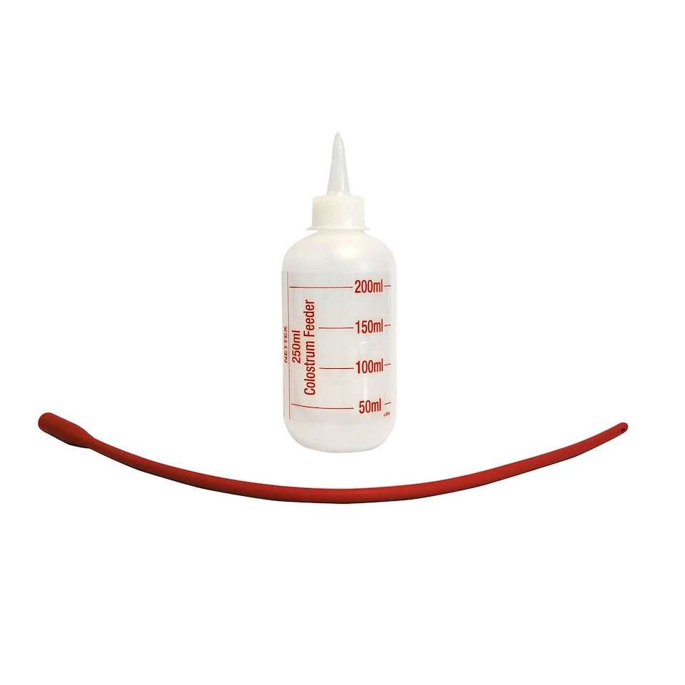 Nettex Feeding Bottle - White/Orange - One Size