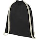 image 1 of Bullet Orissa Organic Cotton Drawstring Bag - Solid Black - One Size | Black | One Size