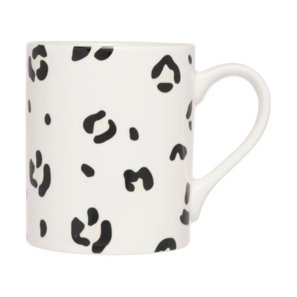 image 1 of Siip White Leopard Mug