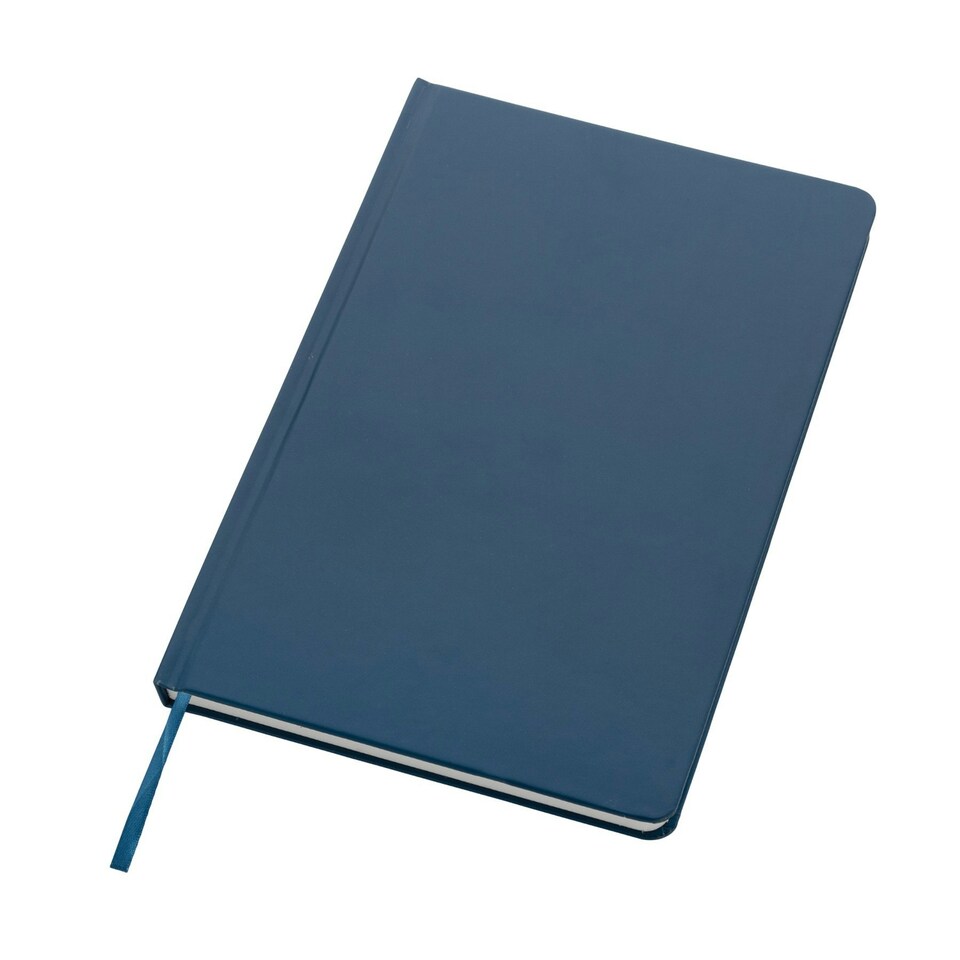 image 1 of Impact Hard Cover Stone Paper A5 Notebook - Blue - One Size