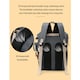 image 10 of Multifunctional Maternity and Baby Backpack for Outings | Grey | Dark Grey