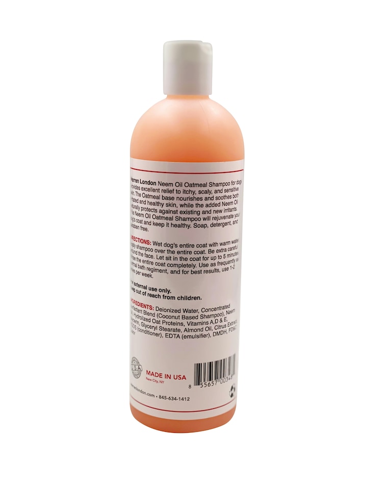 image 1 of Warren London Neem Oil Oatmeal Dog Shampoo 17 oz/503ml e