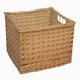 image 1 of wicker Large Kitchen Storage wicker Basket | Brown | Brown