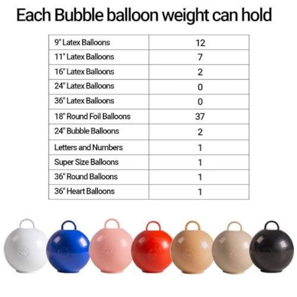 image 1 of Silver Round Bubble Balloon Weights - Pack of 25 Silver