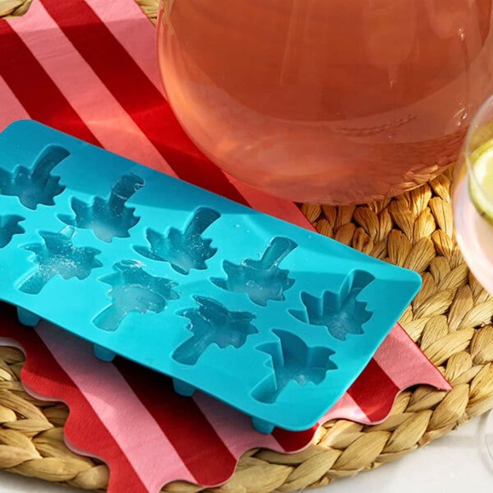 image 1 of Tala Silicone 10 Hole Palm Trees Ice Mould