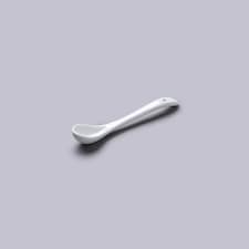 W.M.Bartleet & Sons 10cm Salt Spoon White