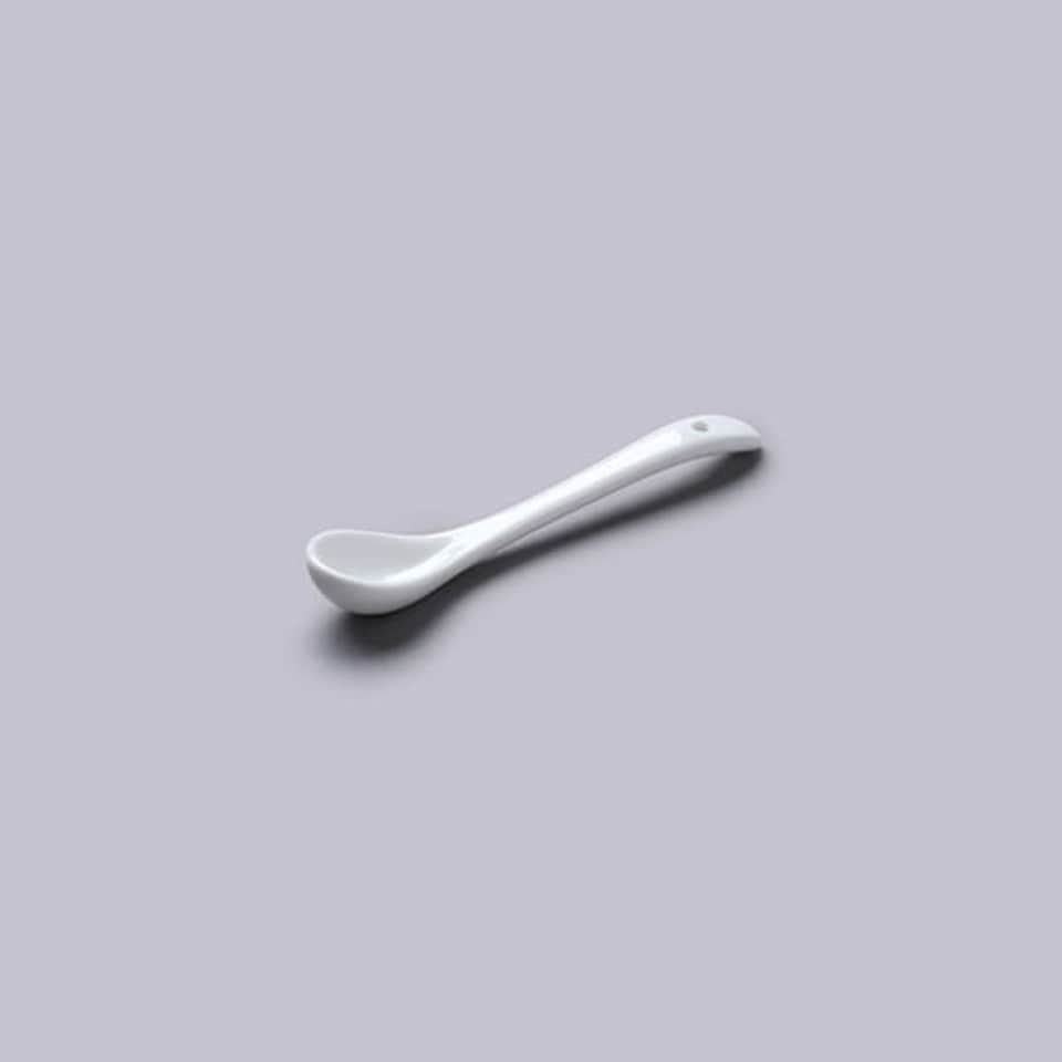 W.M.Bartleet & Sons 10cm Salt Spoon White