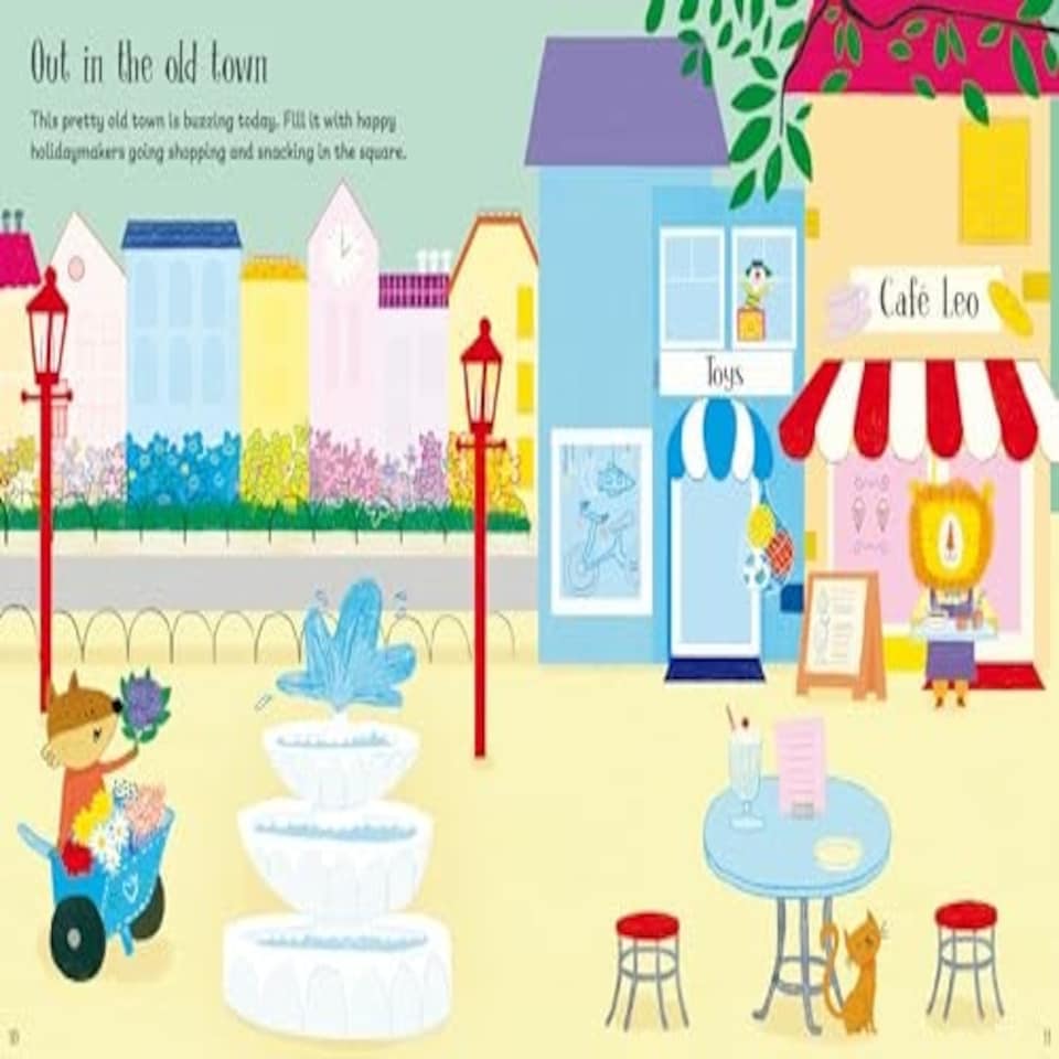 image 1 of First Sticker Book Holiday - Books - 9781805075295