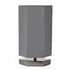 image 1 of BHS Glow Kid's LED Hexagon Table Lamp, Grey Grey | Grey