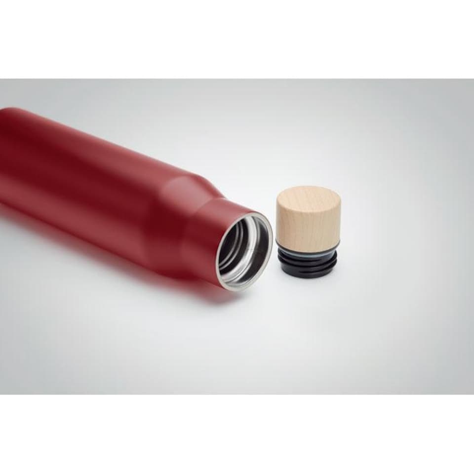 image 1 of MidOcean Dudinka Double Wall 500ml Flask - Burgundy - One Size Purple | One Size