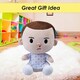 image 8 of Eleven Stranger Things Soft Toy Cute Plushie Huggable Cuddly 25cm White