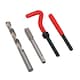 image 4 of M10 x 1.5mm Thread Tap Repair Cutter kit helicoil 15pc set damaged thread AN054