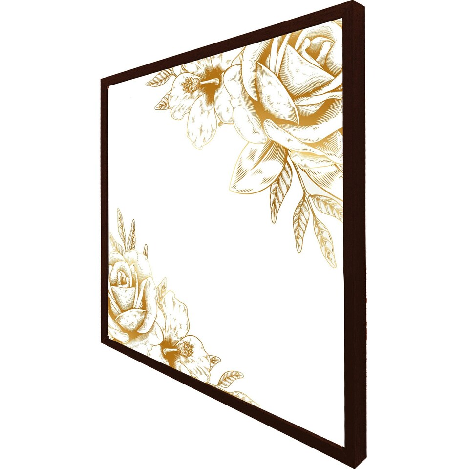 image 1 of Gold rose (Picture Frame) Brown | M
